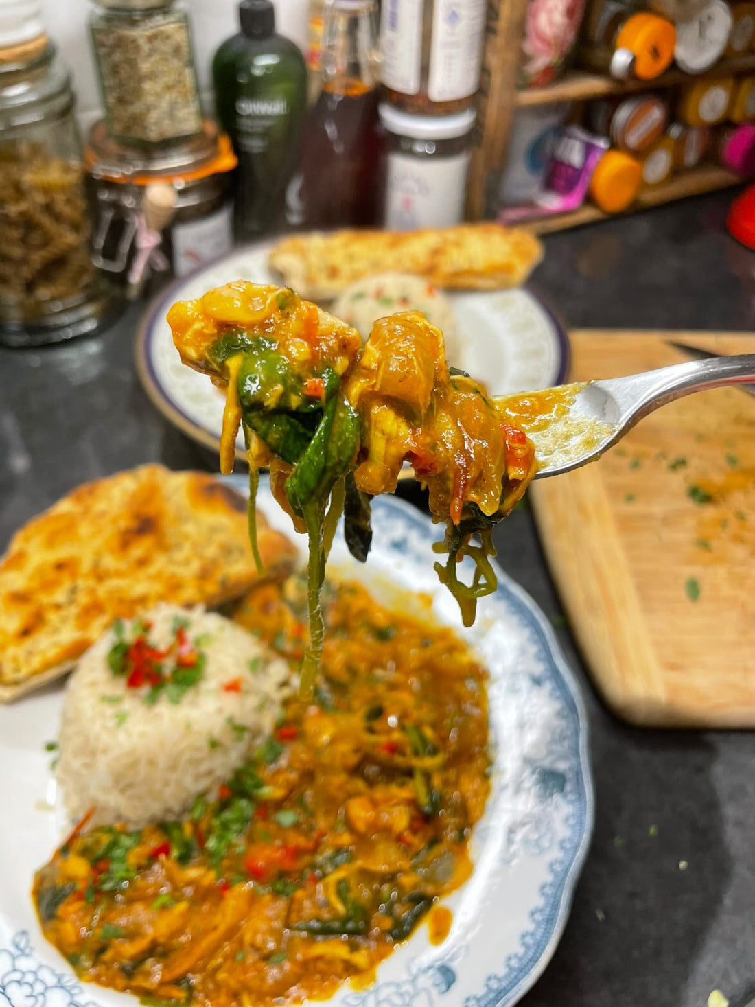 Chicken Spinach Curry